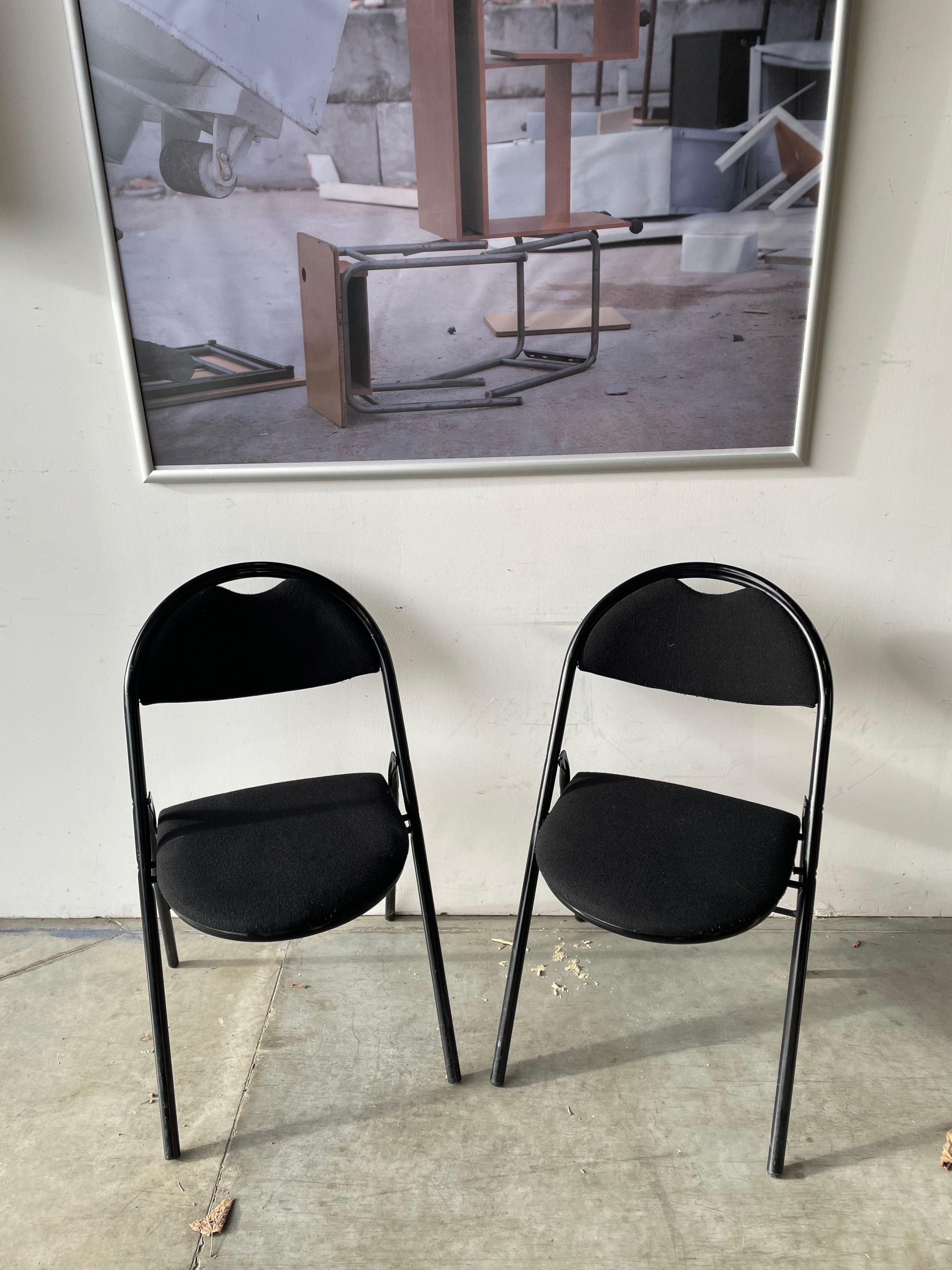 chaise de réunion noir