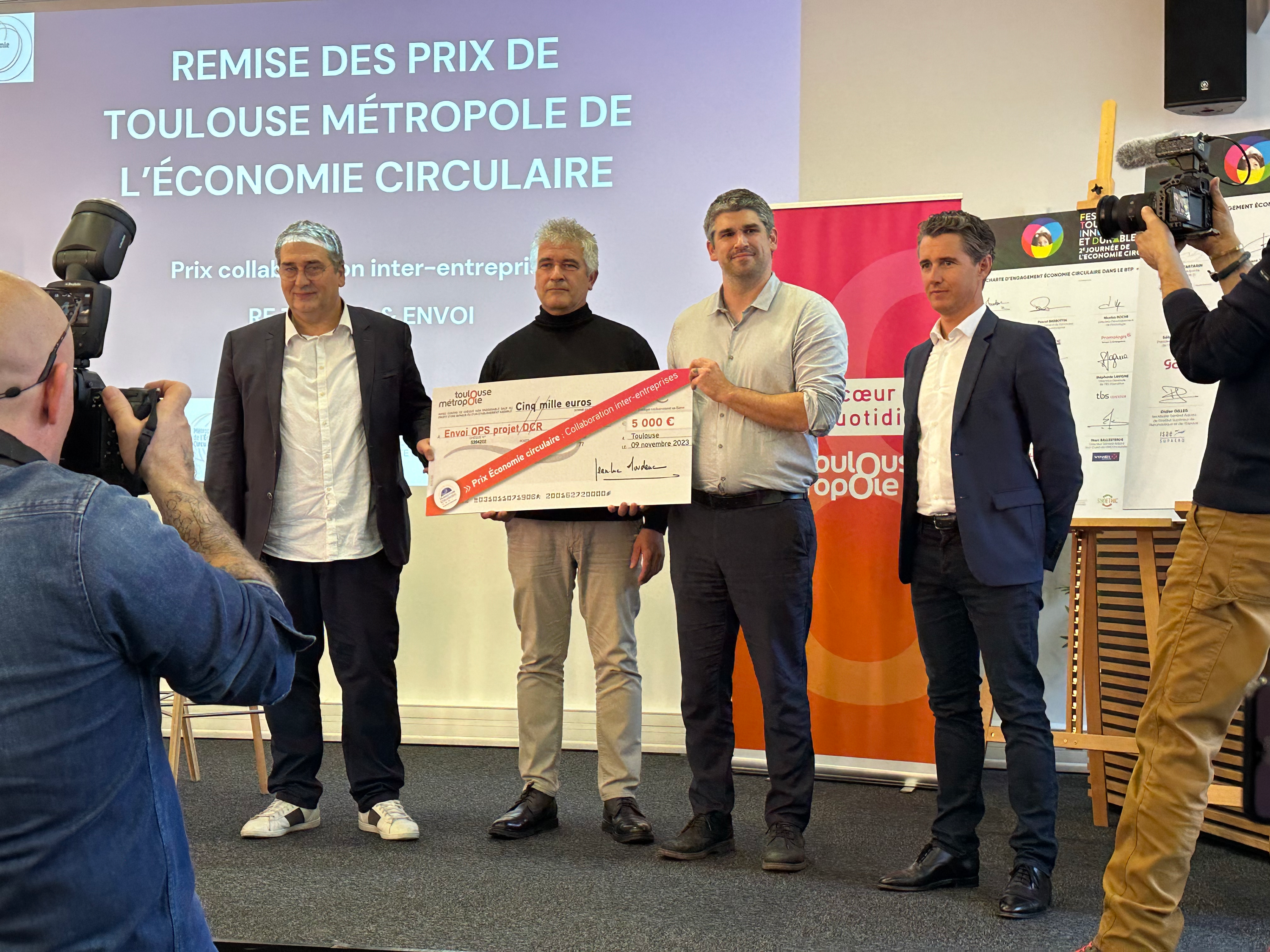 Les Rudovaloristes : Lauréat du Prix de l'Économie Circulaire de Toulouse Métropole 2023
