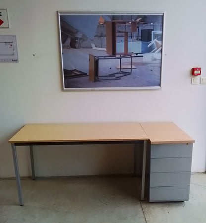 Ensemble table et caisson