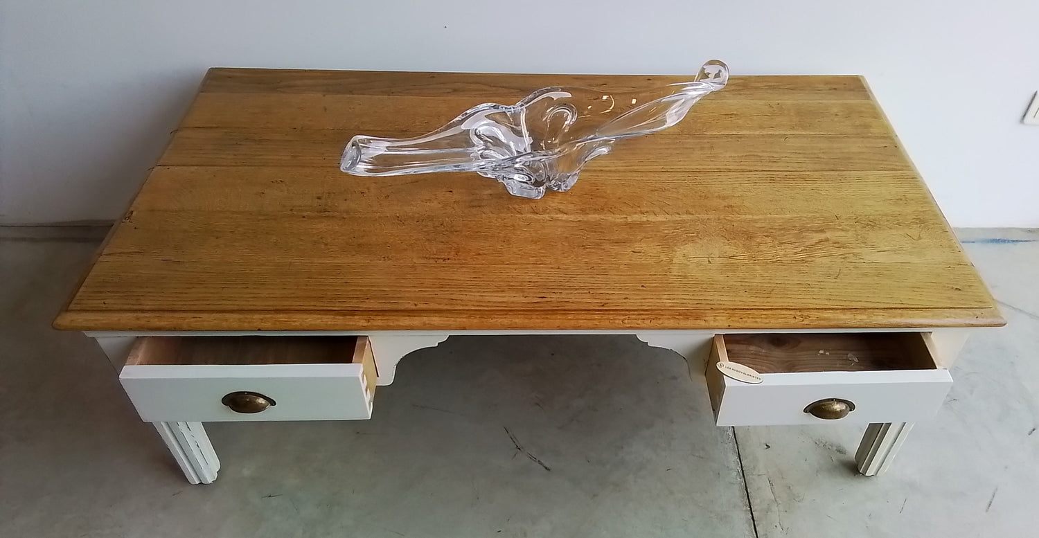 Table basse upcyclée