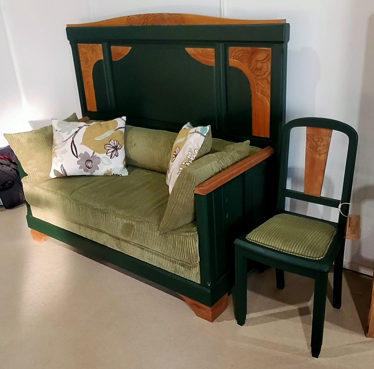Banquette et sa chaise