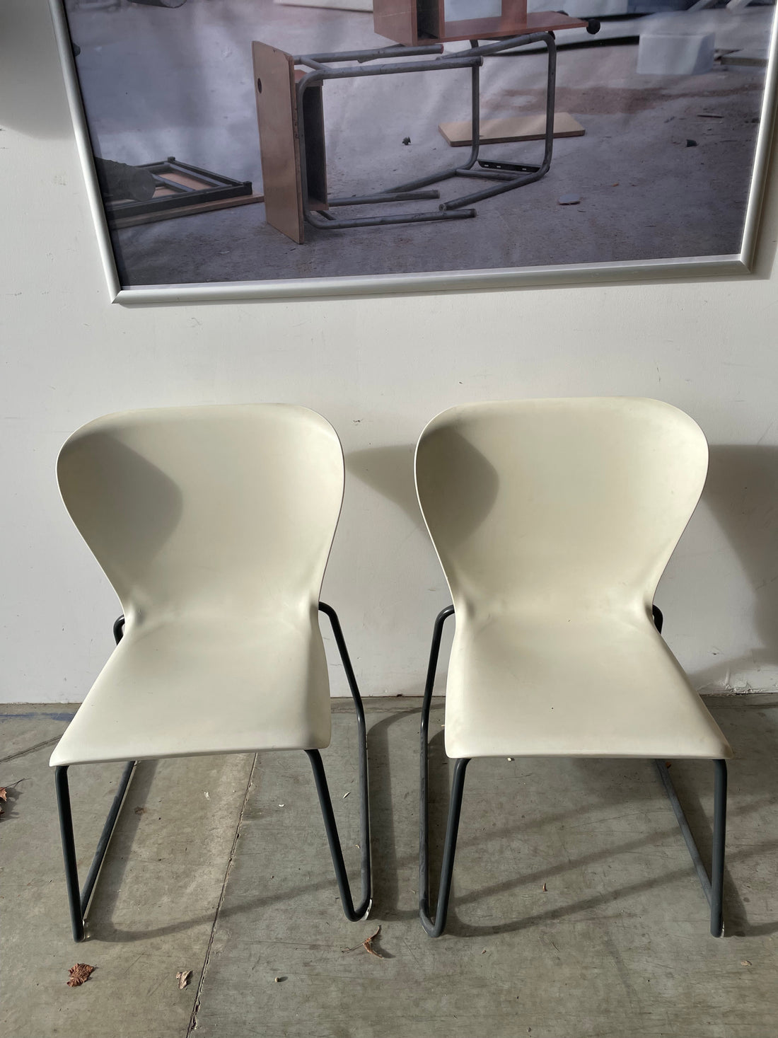 chaise de réunion blanc