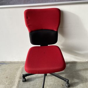 Siège opérateur rouge bordeaux